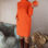 Kleid Katja orange
