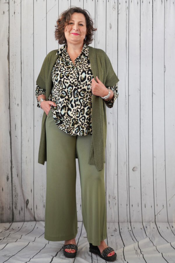 Cardigan MaLara/Lichen Green